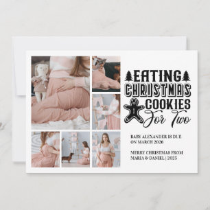 6 Galletas de Navidad con Foto para 2 Embarazo 