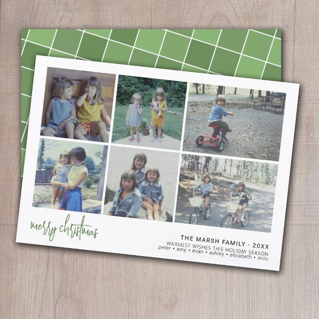 6 Guión fotográfico Feliz Navidad - Azulejos de bo (Subido por el creador)