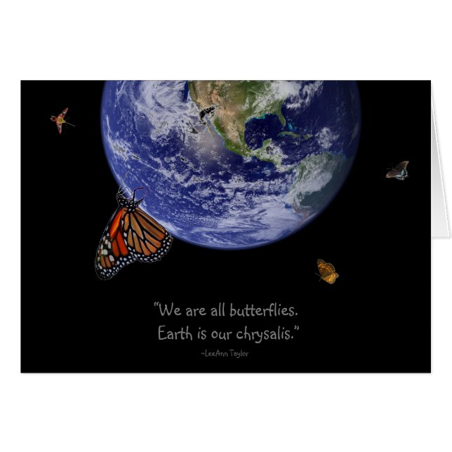 #6 La Tierra es nuestro crisálida. (Anverso (Horizontal))
