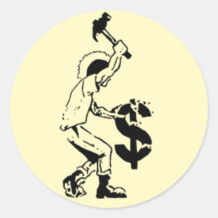 6 Pegatinas Anarcho-punk