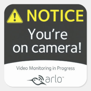 6 Pegatinas originales de Arlo 3x3