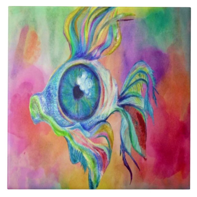 (6" X 6")  de cerámica grande de la teja de la (Frente)