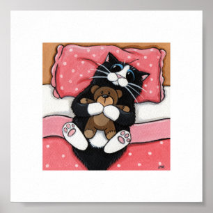 6" x gato caprichoso del arte el del gato de 6"