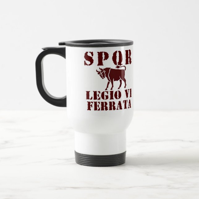 6ta taza romana de la legión de Ferrata de Julio (Izquierda)