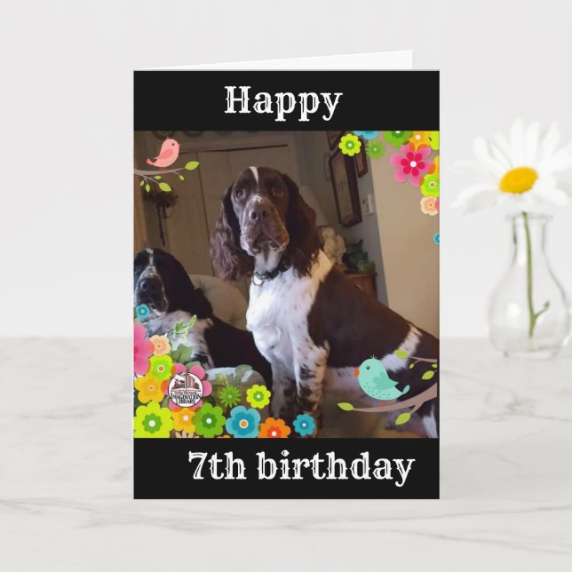 **7º CUMPLEAÑOS ES LA TARJETA "MÁS REFRIGERADA" DE (Planta pequeña)