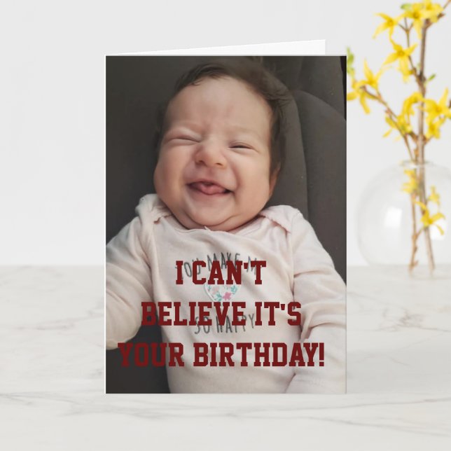 **70º CUMPLEAÑOS ME HACE SONRER** TARJETA DE CUMPL (flor amarilla)