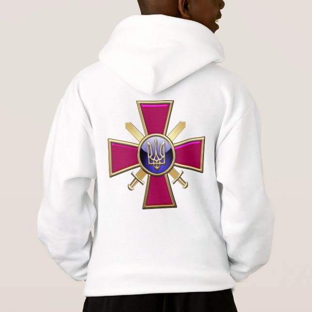[700] Emblema de las fuerzas terrestres ucranianas (Reverso)