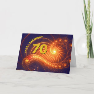70.ª tarjeta de cumpleaños