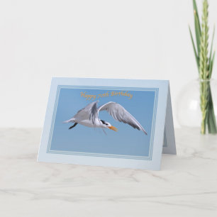 70.ª tarjeta de cumpleaños con ave real de Tern