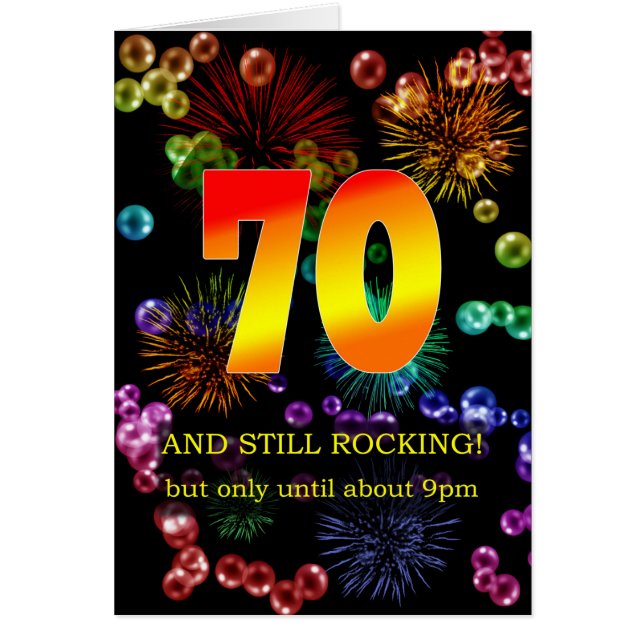 70.º Cumpleaños Aún Sacudiendo (Frente)