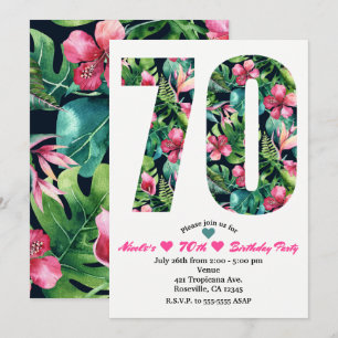 70 70a. 70a. Invitación a fiesta por cumpleaños