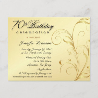 70.as invitaciones elegantes del fiesta de