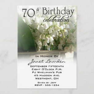70.as invitaciones florales de la fiesta de