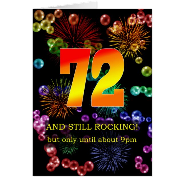 72.º Cumpleaños Aún Sacudiendo (Frente)