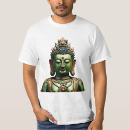 73 Green Tara - Camiseta Máscara Budista