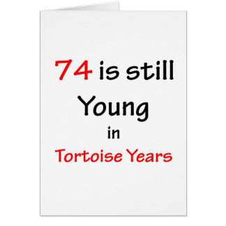 74 años de la tortuga