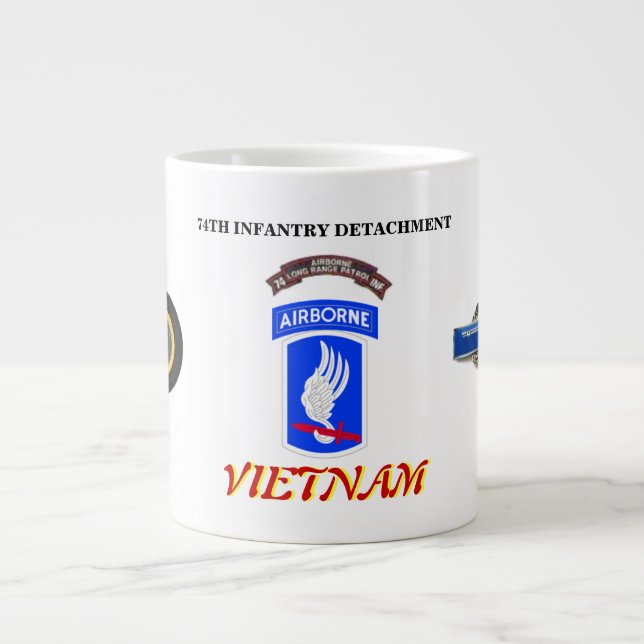 74.o TAZA del JUMBO de VIETNAM de la SEPARACIÓN de (Frente)