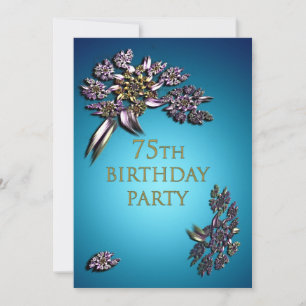 75.ª invitación a la fiesta de cumpleaños