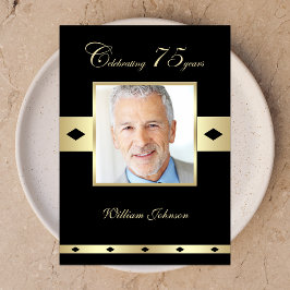 75.ª invitación a la fiesta de cumpleaños. Foto 75