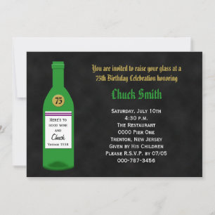 75.ª tabla de invitaciones para fiestas de cumplea
