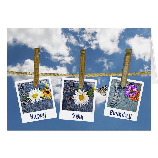 75.º cumpleaños (Anverso (Horizontal))