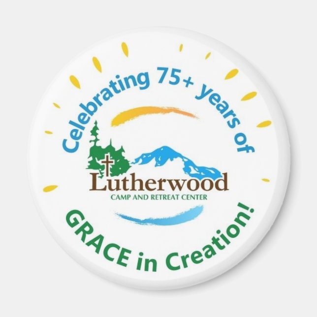 75+ años imán (Frente)