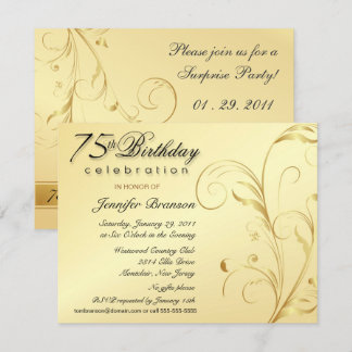 75.as invitaciones elegantes del fiesta de