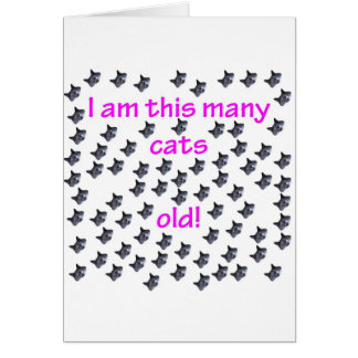 75 cabezas del gato viejas