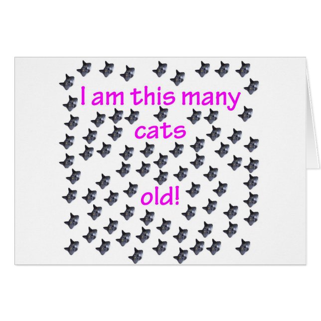 76 cabezas del gato viejas (Anverso (Horizontal))