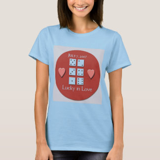 777 Boda - Gran camiseta para la novia