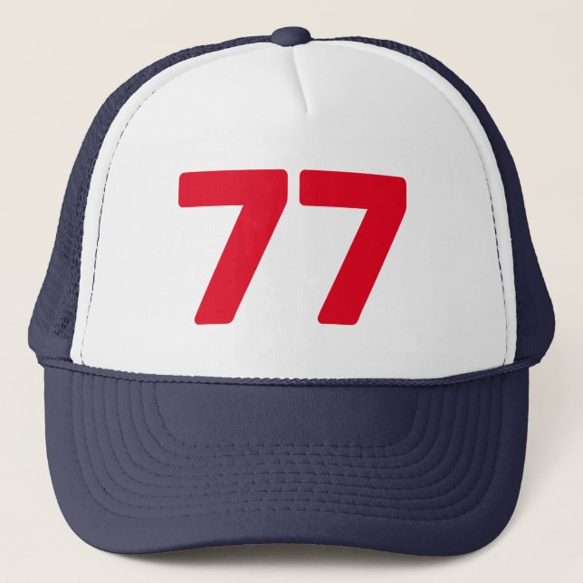 77.o gorra feliz del camionero de la fiesta de (Anverso)