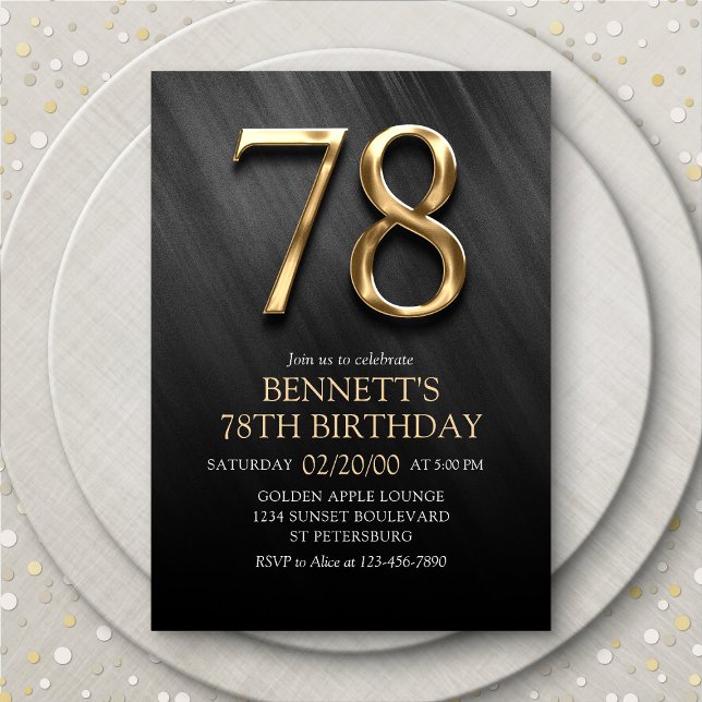 78.ª invitación de cumpleaños (Subido por el creador)