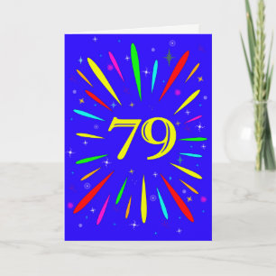 79.ª tarjeta de explosión de cumpleaños