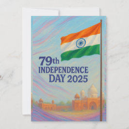 79.ª Tarjeta del Día de la Independencia de la Ind