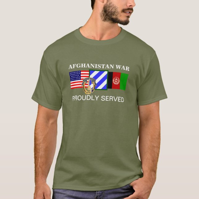 7.ª CAMISETA DE LA GUERRA DE AFGANISTÁN DE TERCERA (Anverso)