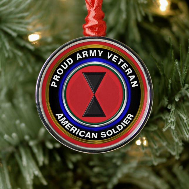 7.ª División de Infantería Ornamento de Navidad (Árbol)