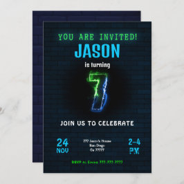 7.ª invitación al cumpleaños