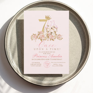 7.ª invitación al cumpleaños de la pequeña princes