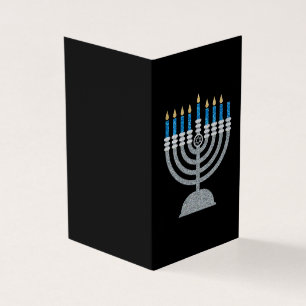 7.ª noche de las tarjetas Purpurinas de Hanukkah 2