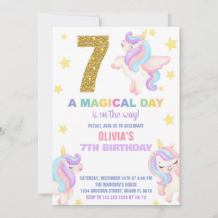 7.ª volada de invitaciones a cumpleaños de Rainbow