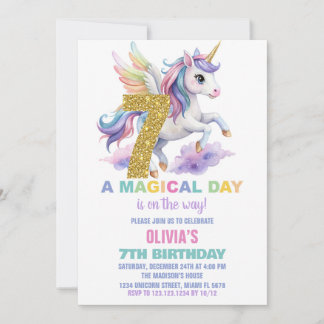 7.ª volada de invitaciones a cumpleaños de Rainbow