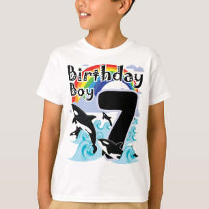 7.º cumpleaños como camiseta de amante de las ball