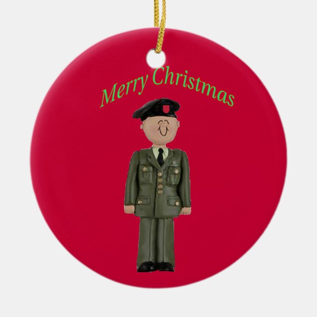 7.º ornamento navideño de las fuerzas especiales (Frente)