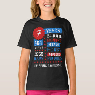 7 años de ser impresionante - 7ma camisa del