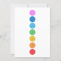 7 Chakras Invitación