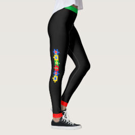 # 7 Conciencia sobre el Autismo - Leggings