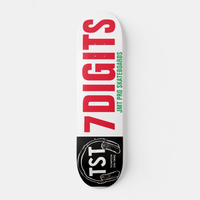 7 DÍGITOS SKATEBOARD / JMT (Anverso)