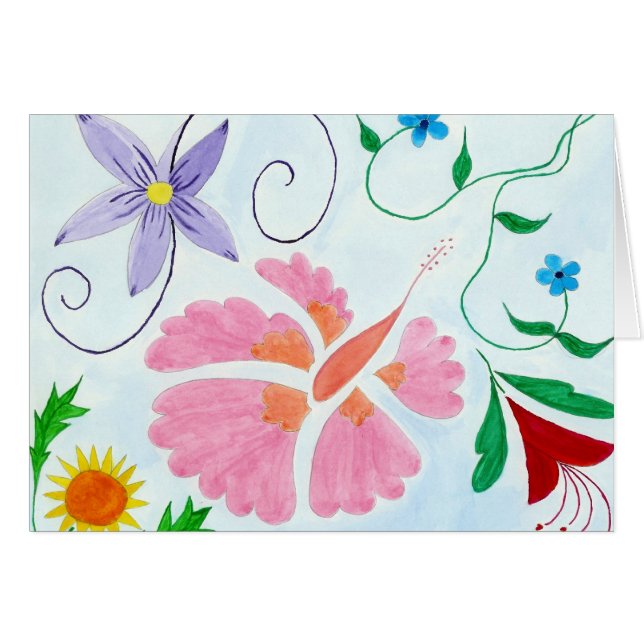 7 florales (Anverso (Horizontal))