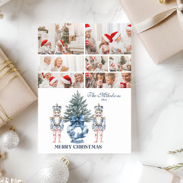 7 Foto Azul Chinoiserie Cascanueces Navidad