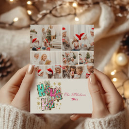 7 Foto Caprichoso Ho Ho Ho Navidad Familia